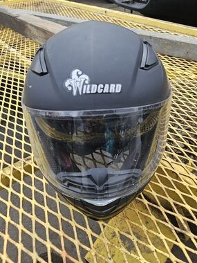 Savage “Wildcard” Helmet. Dirt Bike, Quads, Off Road, Sand. Matte Black